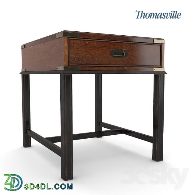 Sideboard _ Chest of drawer - Thomasville - Campaign End Table