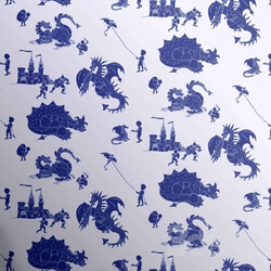 Wall covering - Dragon wallpaper 