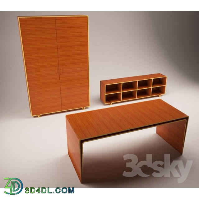 Office furniture - Italian gnuta_ plywood