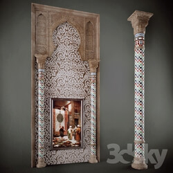 Decorative plaster - Andalus Arch 