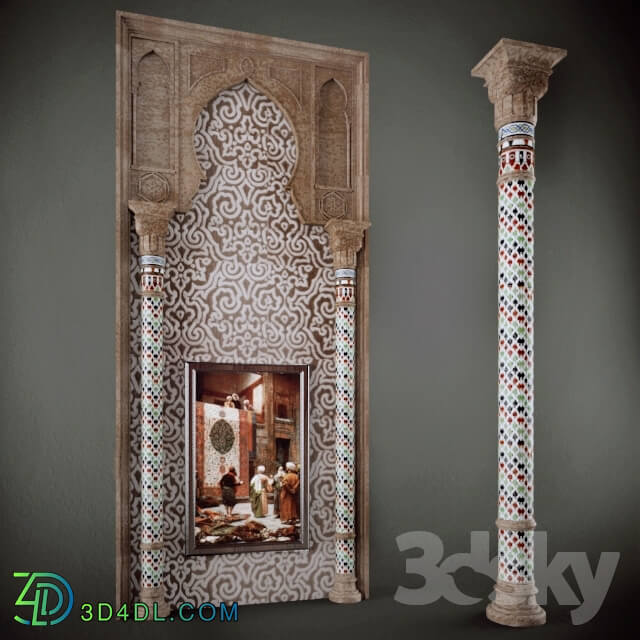 Decorative plaster - Andalus Arch