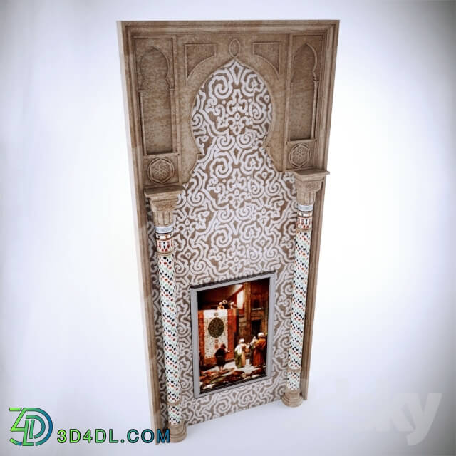 Decorative plaster - Andalus Arch