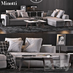 Sofa - Minotti Set 10 