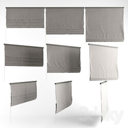 Curtain - Roman blinds 