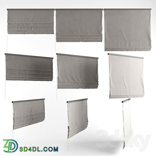 Curtain - Roman blinds