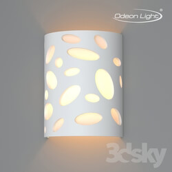 Wall light - Wall lamp ODEON LIGHT 3549 _ 1W GIPS 