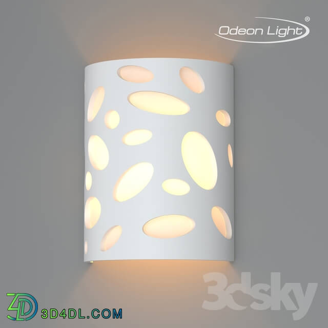 Wall light - Wall lamp ODEON LIGHT 3549 _ 1W GIPS