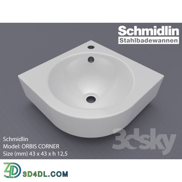 Wash basin - Washbasins Schmidlin ORBIS CORNER