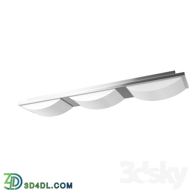 Spot light - 94883 LED Wall-Ceiling Luminaire WASAO 1_ 3х5_4W _LED__ 630х105_ IP44_ steel_ chrome