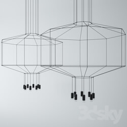 Ceiling light - Vibia Wireflow 0299 