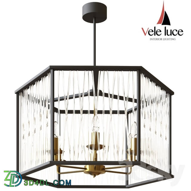 Ceiling light - Suspended chandelier Vele Luce Merluzzo VL1482L06