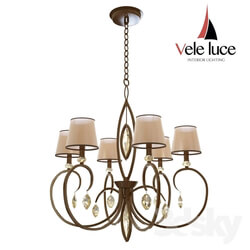 Ceiling light - Suspended chandelier Vele Luce Boccaccio VL1266L06 