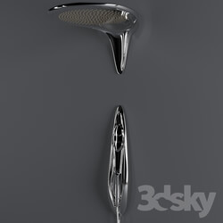 Shower - Shower Noken Vitae by Zaha Hadid 