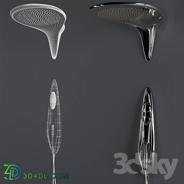 Shower - Shower Noken Vitae by Zaha Hadid