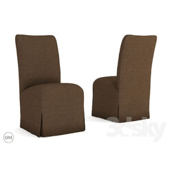 Chair - Flandia slip covered chair 8826-1003 a008 