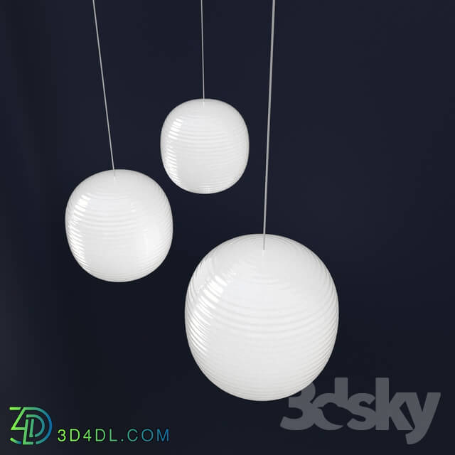 Ceiling light - Lantern Pendant Chandelier - Large_ Medium_ Small by New Works