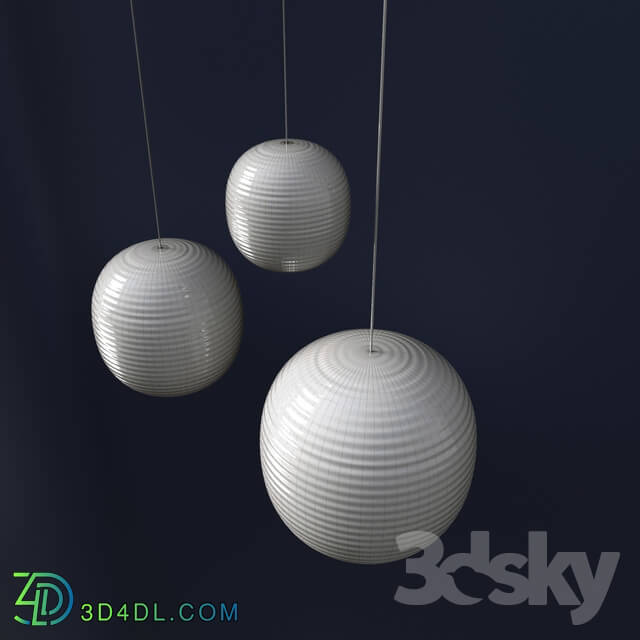 Ceiling light - Lantern Pendant Chandelier - Large_ Medium_ Small by New Works