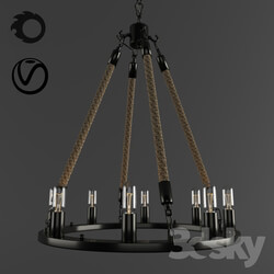 Ceiling light - Pendant lamp Bulb Candle 