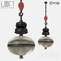 Ceiling light - Pendant lamp LoftDesigne 1241 model 