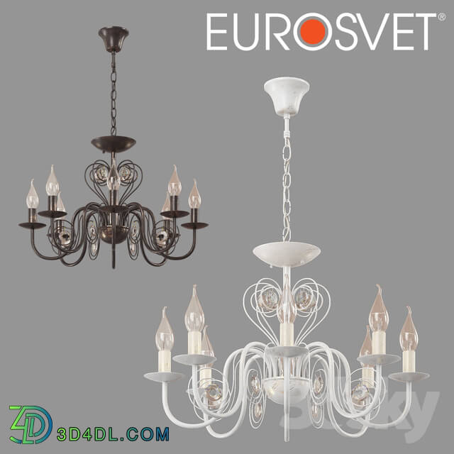 Ceiling light - OM Suspended chandelier Eurosvet 60018_8 Tomas
