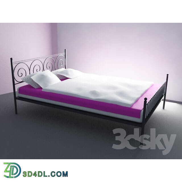 Bed - Bed _Fuchsia_