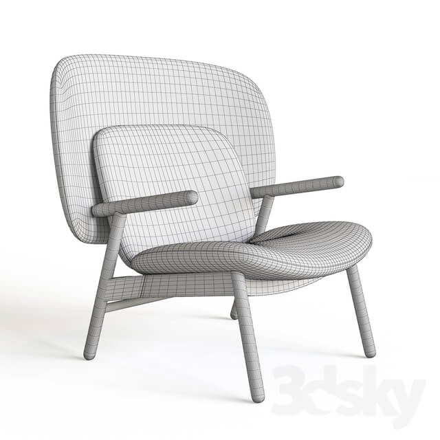 Arm chair - Cosh armchair with medium back