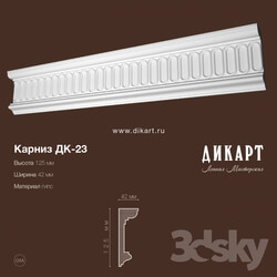 Decorative plaster - DK-23_125h42mm 