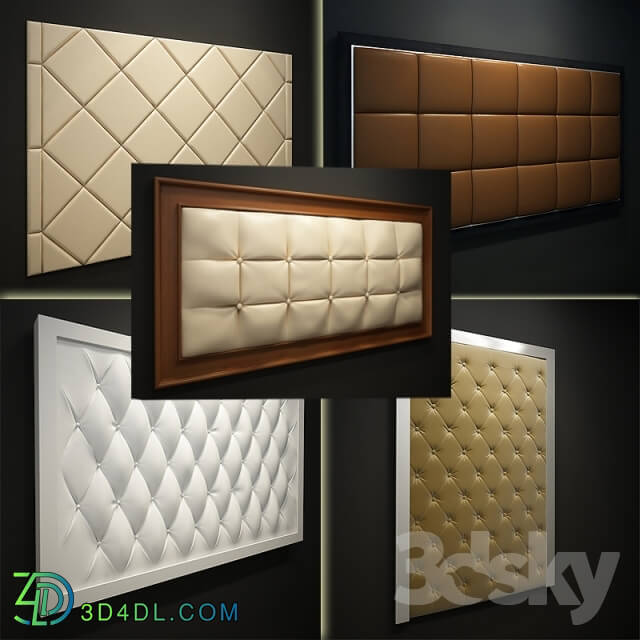 Other decorative objects - 5 types of decorative panels