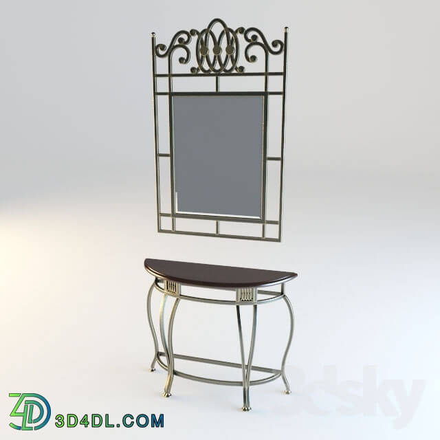 Other - Forged console with mirror