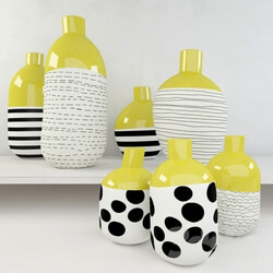 Vase - Set of 7 vases 