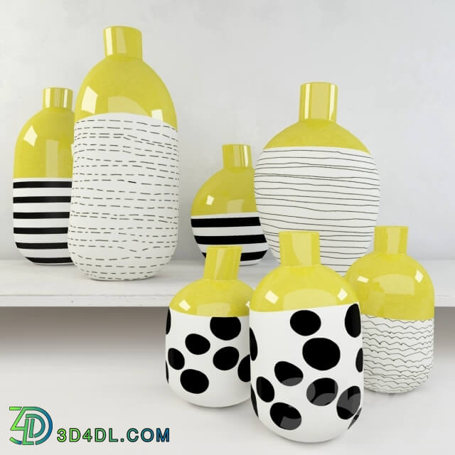 Vase - Set of 7 vases