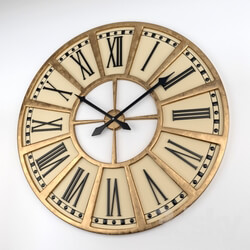 Other decorative objects - Wall clocks Large Train Station Clock 