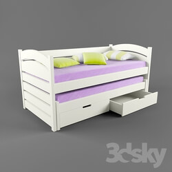 Bed - Children_s modular bed Tolek Dolmar 