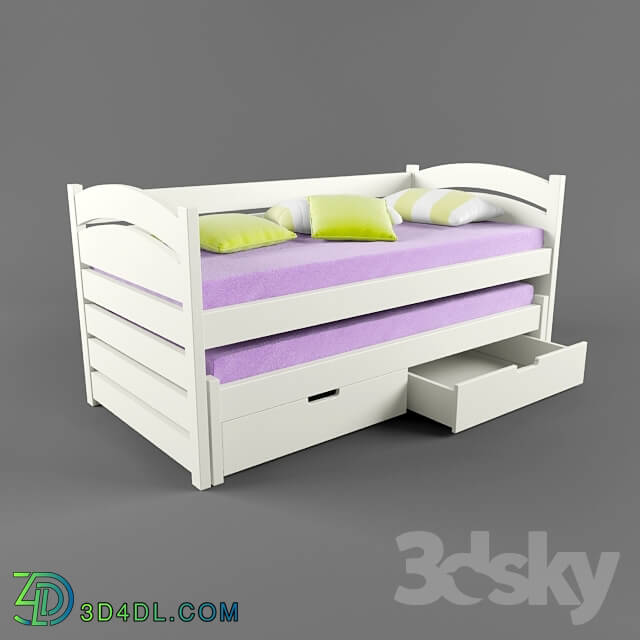 Bed - Children_s modular bed Tolek Dolmar