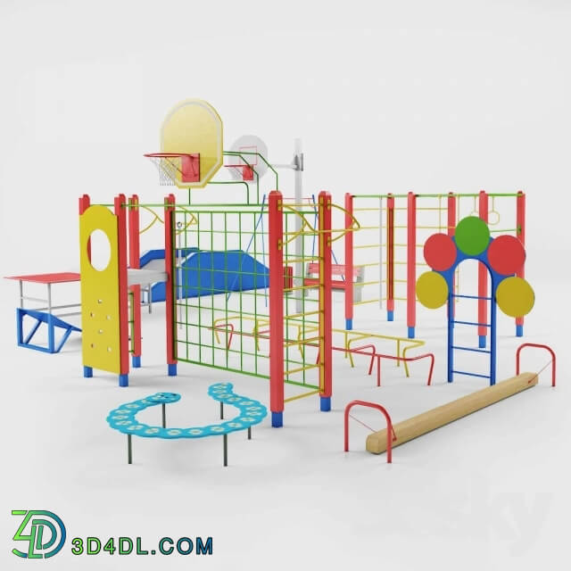 Other architectural elements - Equipment for children_s playgrounds