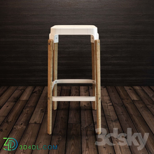 Chair - Magis Steelwood Stool