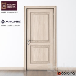 Doors - ITALON DOORS door with the door handle from the ARCHIE 