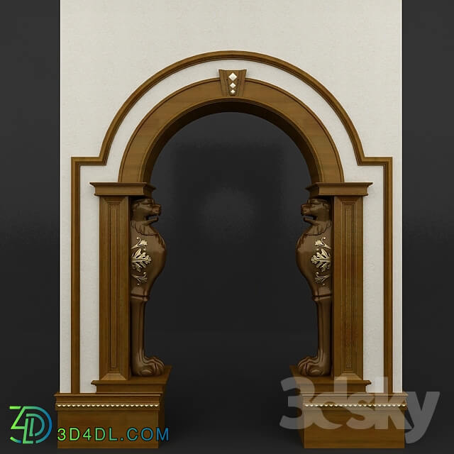 Doors - arched doorway