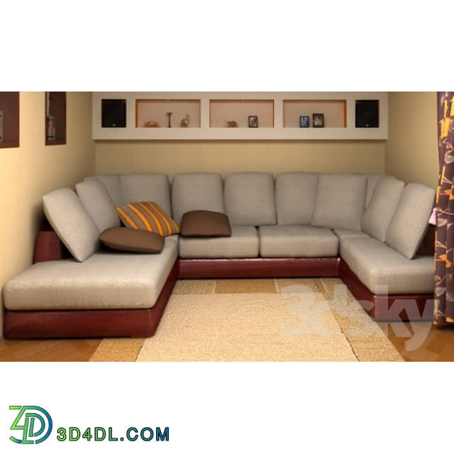 Sofa - Sofa with arm rest