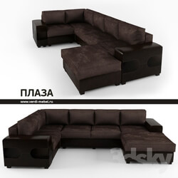 Sofa - Verdi - _quot_Plaza_quot_ 