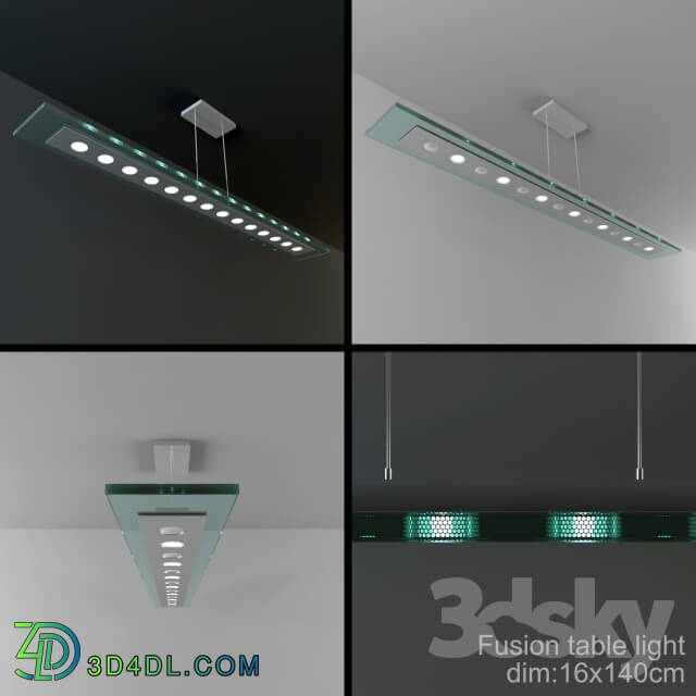 Ceiling light - Fusion table light