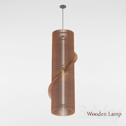 Ceiling light - Wooden Lamp 