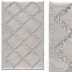 Carpets - Carpet nuLOOM Devon Diamond Trellis Tassel Shag Rug 