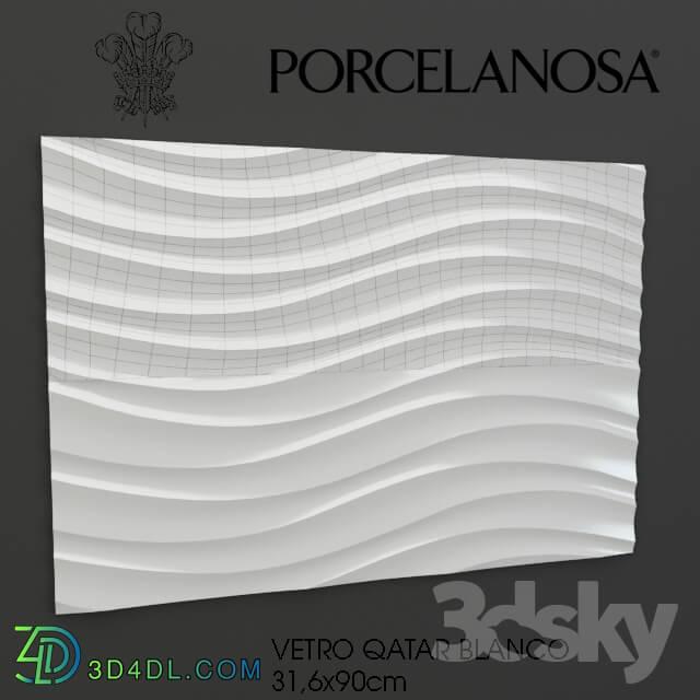 Bathroom accessories - porcelanosa VETRO QATAR