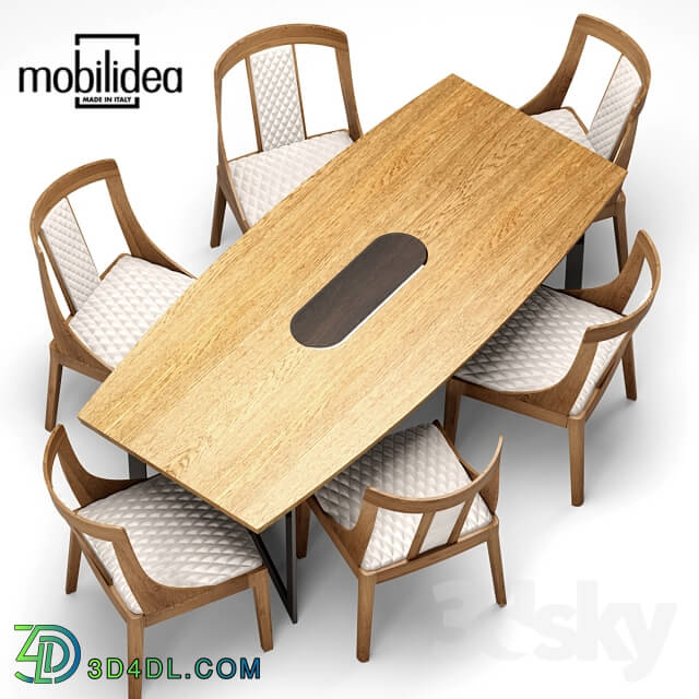 Table _ Chair - Desk-chair Adam-Eva_ Mobilidea