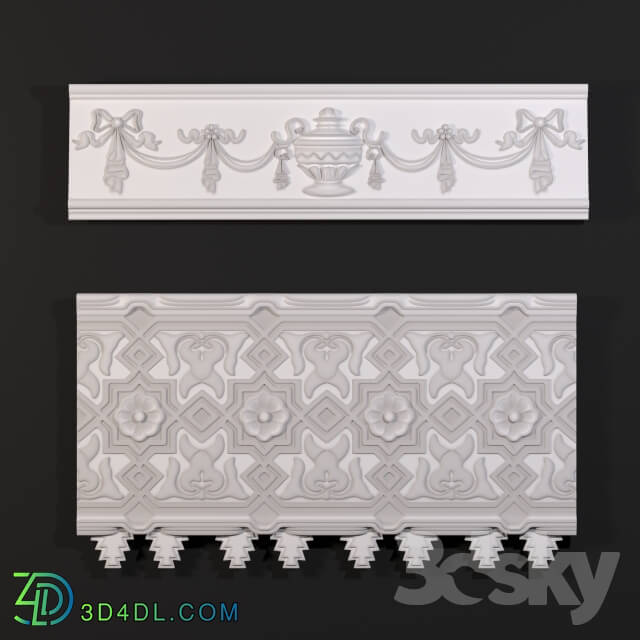 Decorative plaster - Stucco_ Moldings