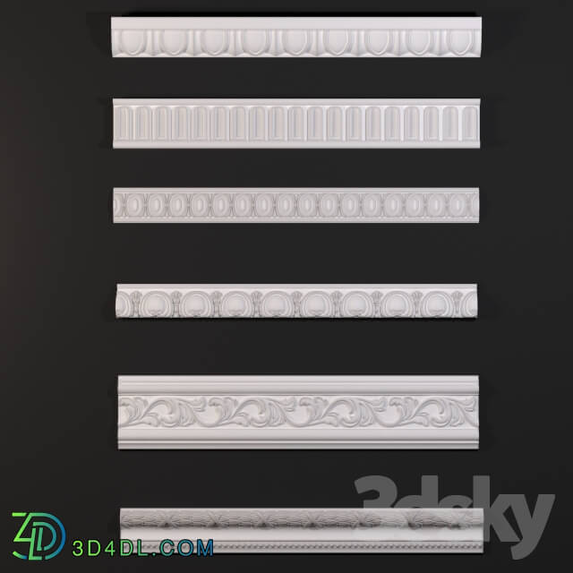 Decorative plaster - Stucco_ Moldings