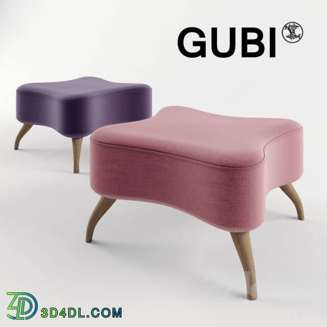 Other soft seating - Gubi_ Bonaparte puf