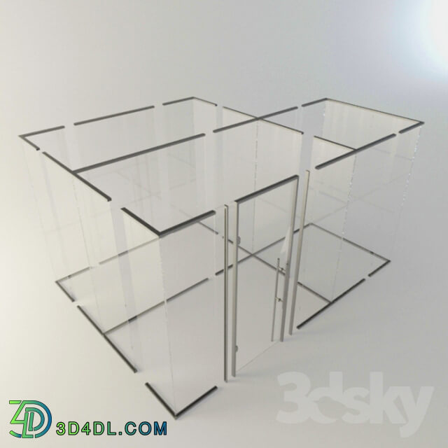 Miscellaneous - Glass Partition Wall System for Office _Bölme Duvar_