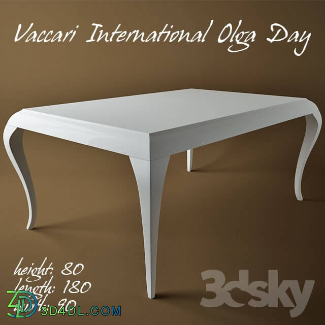 Table - Vaccari International Olga Day 5004 _ G